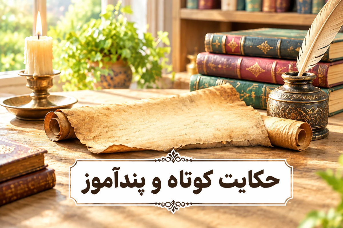 حکایت کوتاه و پنداموز از بزرگان