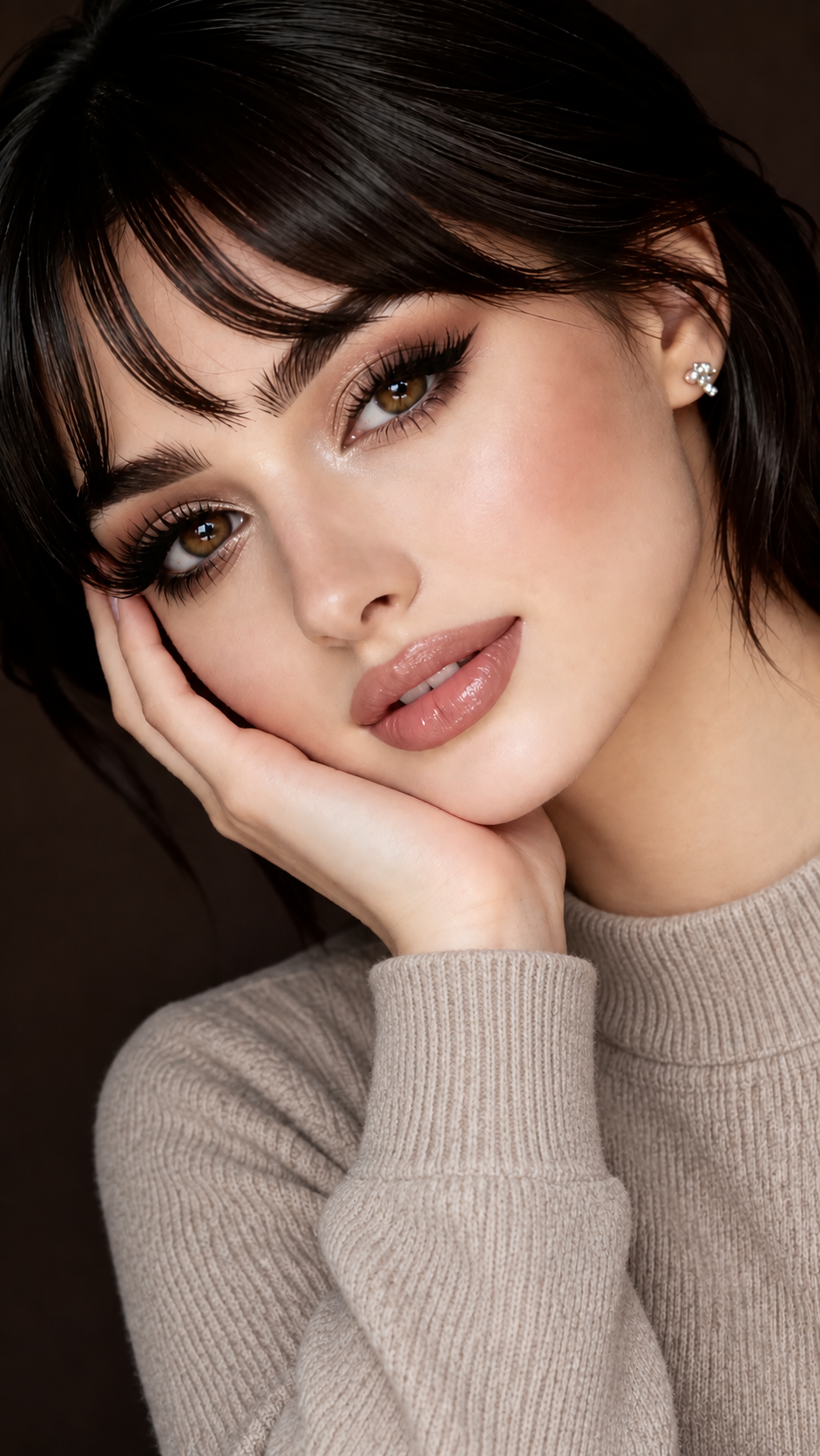 رژلب گوشتی - خط لب گوشتی