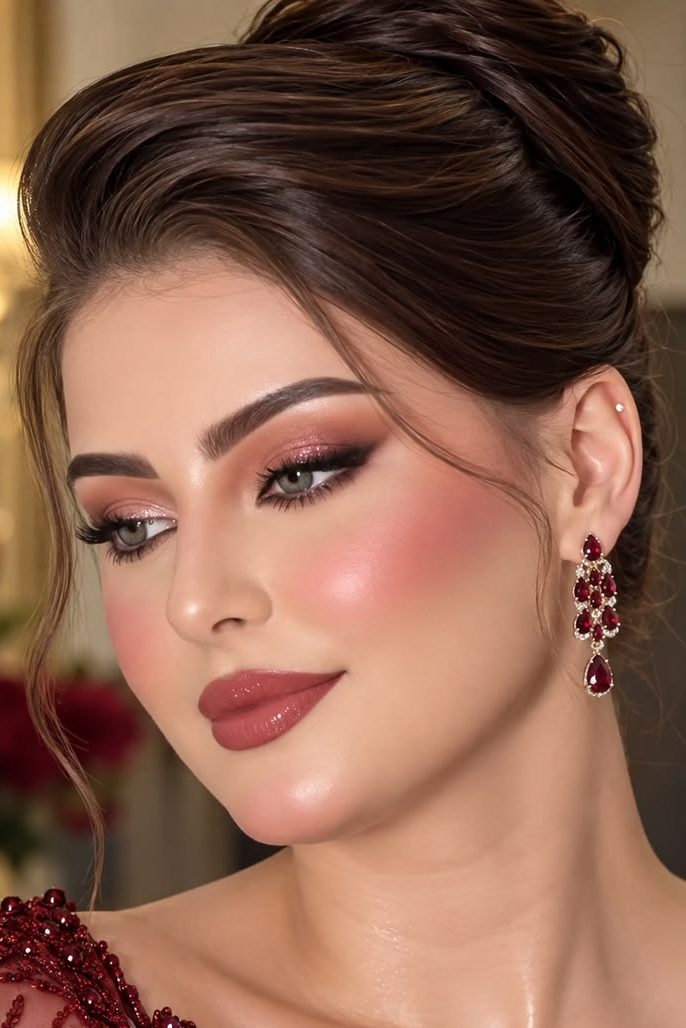 رژلب گوشتی - خط لب گوشتی