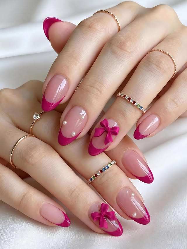 مدل لاک ناخن شیک با طراحی سه بعدی