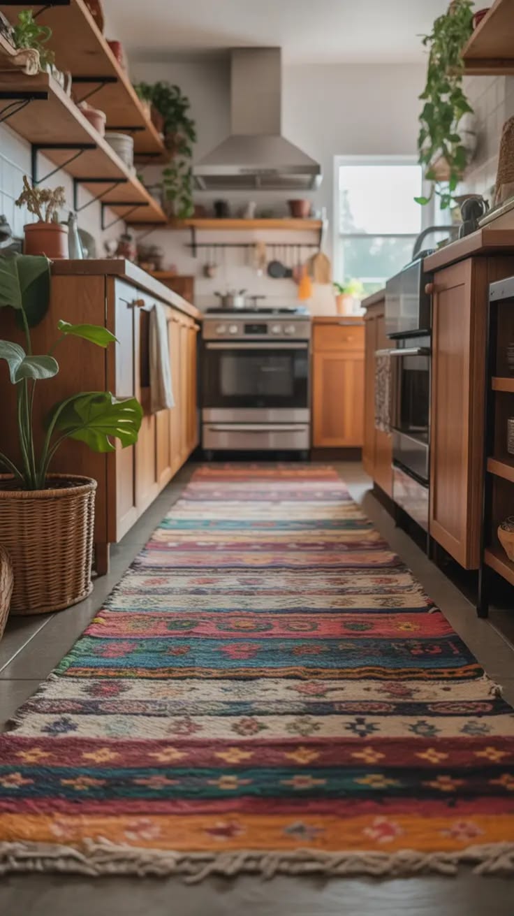 فرش دستباف برای آشپزخانه