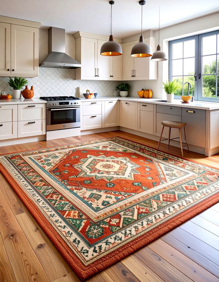فرش دستباف برای آشپزخانه