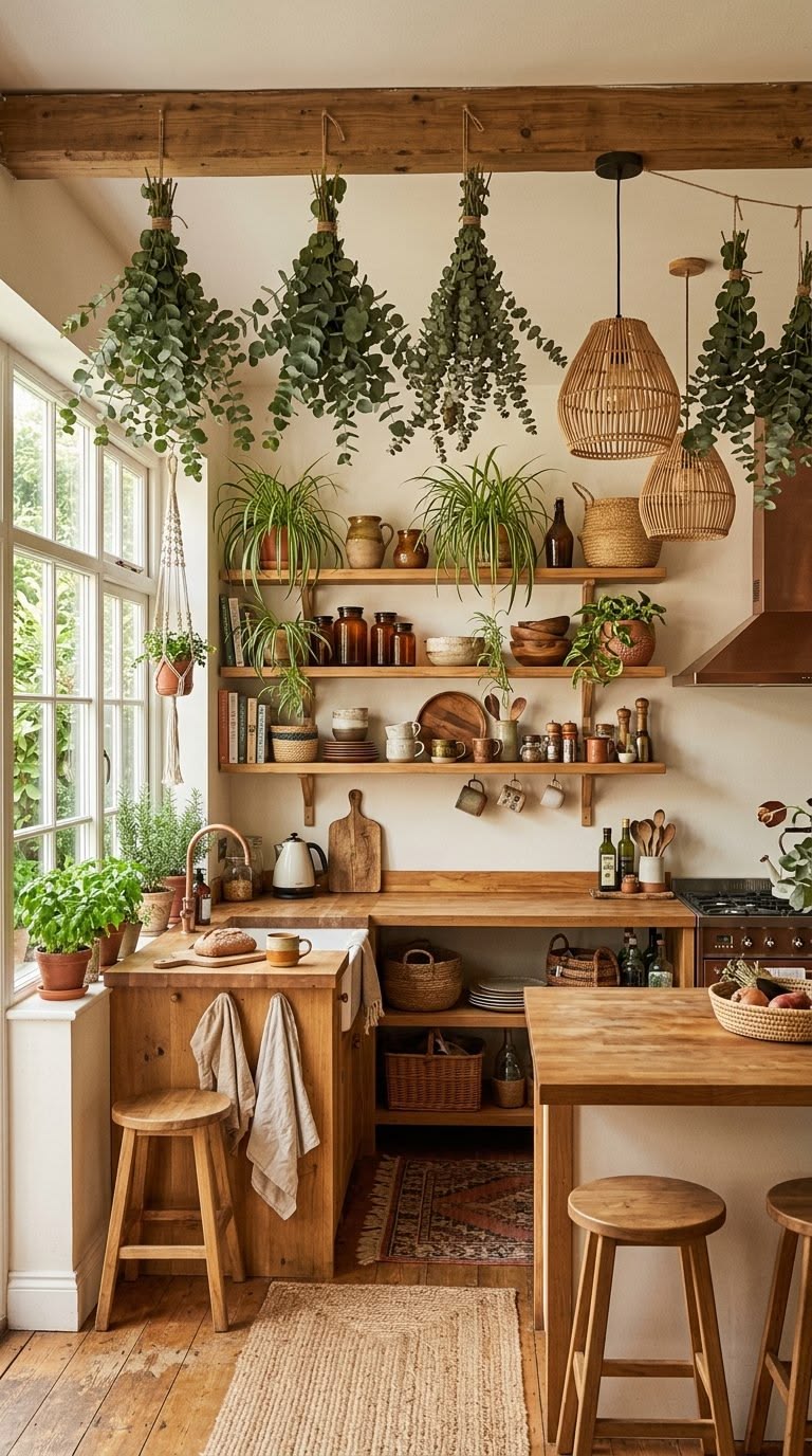 چیدمان آشپزخانه کوچک با کابینت کم