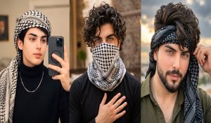 پروفایل پسرونه با چفیه