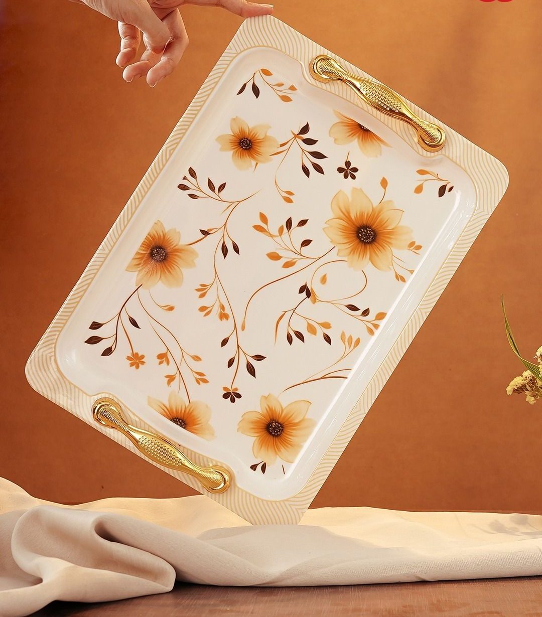 سینی سرو چای طرحدار