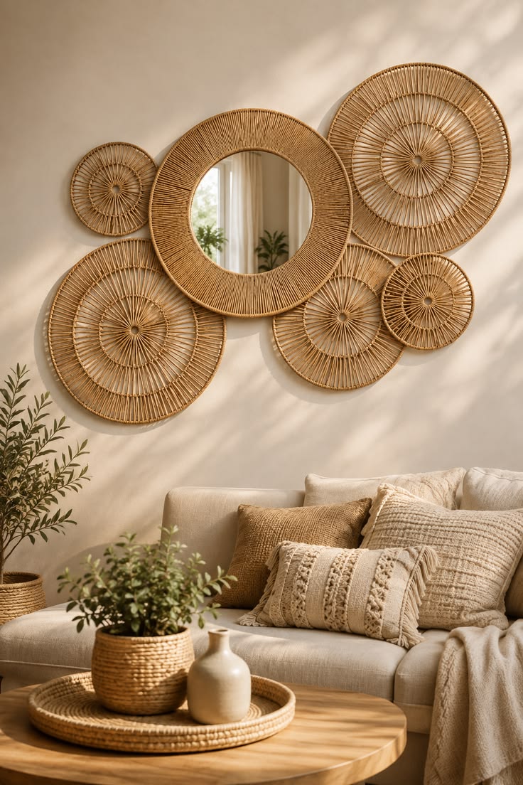 دیوارکوب حصیری خاص
