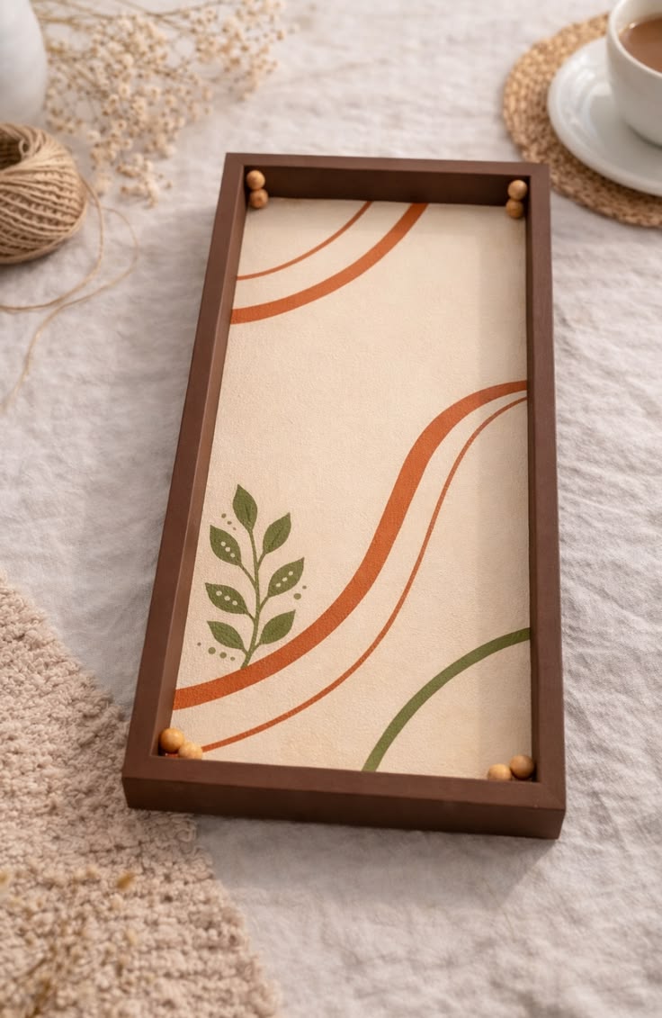 سینی سرو چای طرحدار