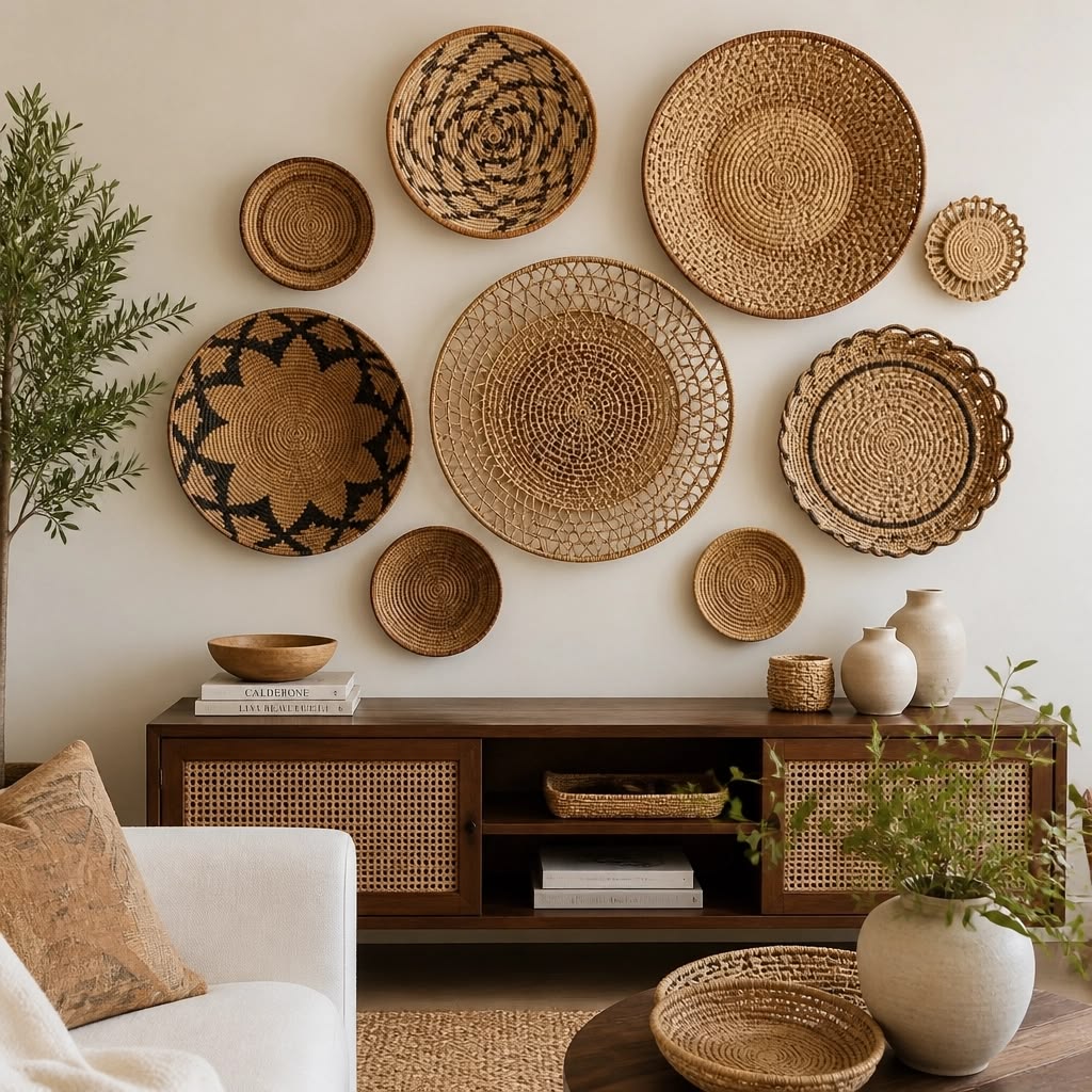 دیوارکوب حصیری خاص