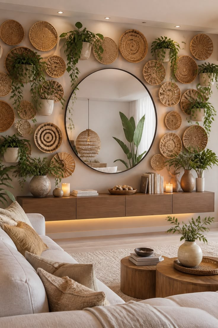 دیوارکوب حصیری خاص