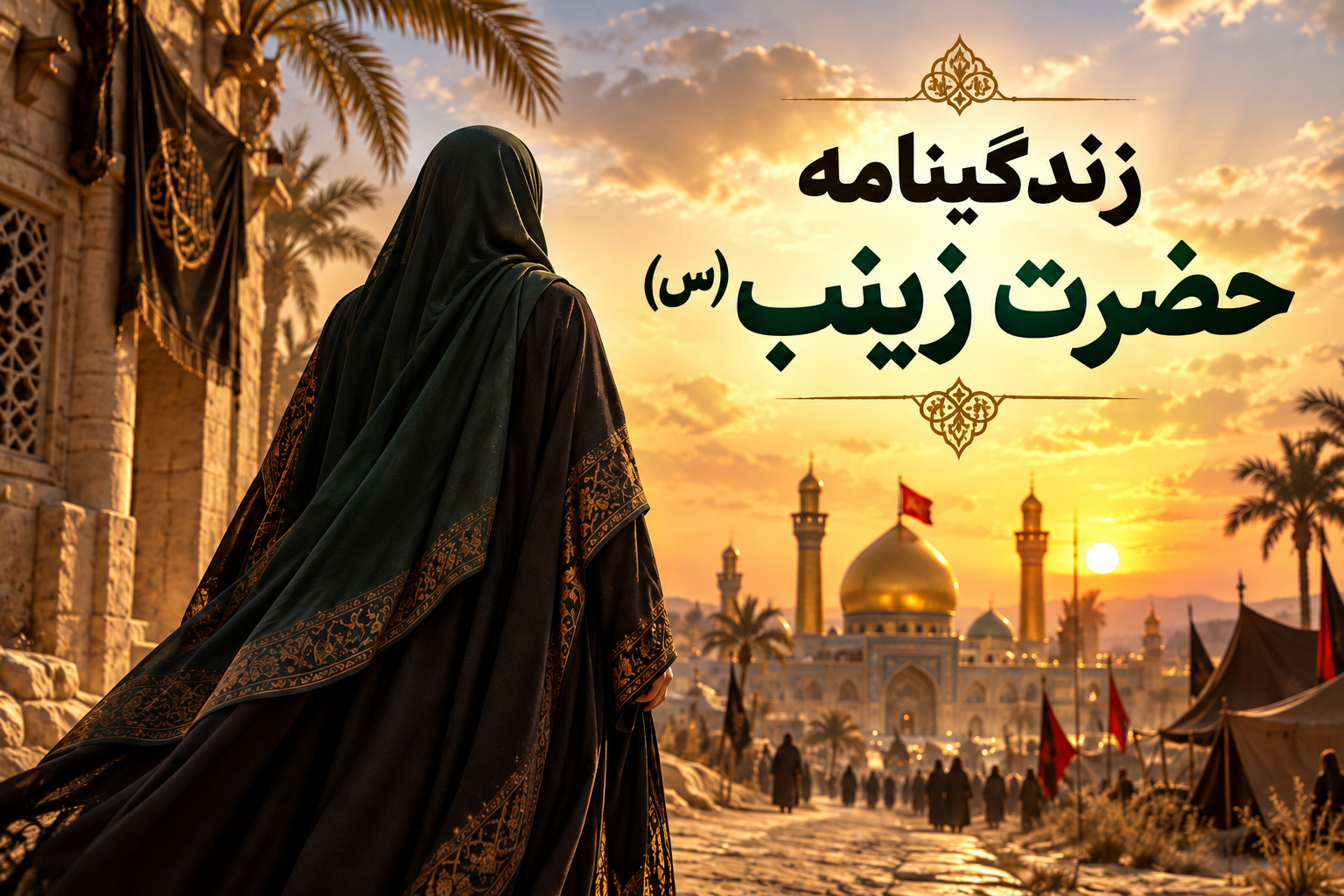 زندگینامه حضرت زینب از تولد تا وفات؛ ازدواج، همسر و فرزندان
