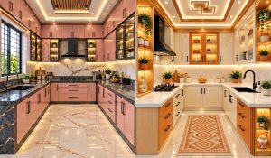 کابینت آشپزخانه مستطیلی