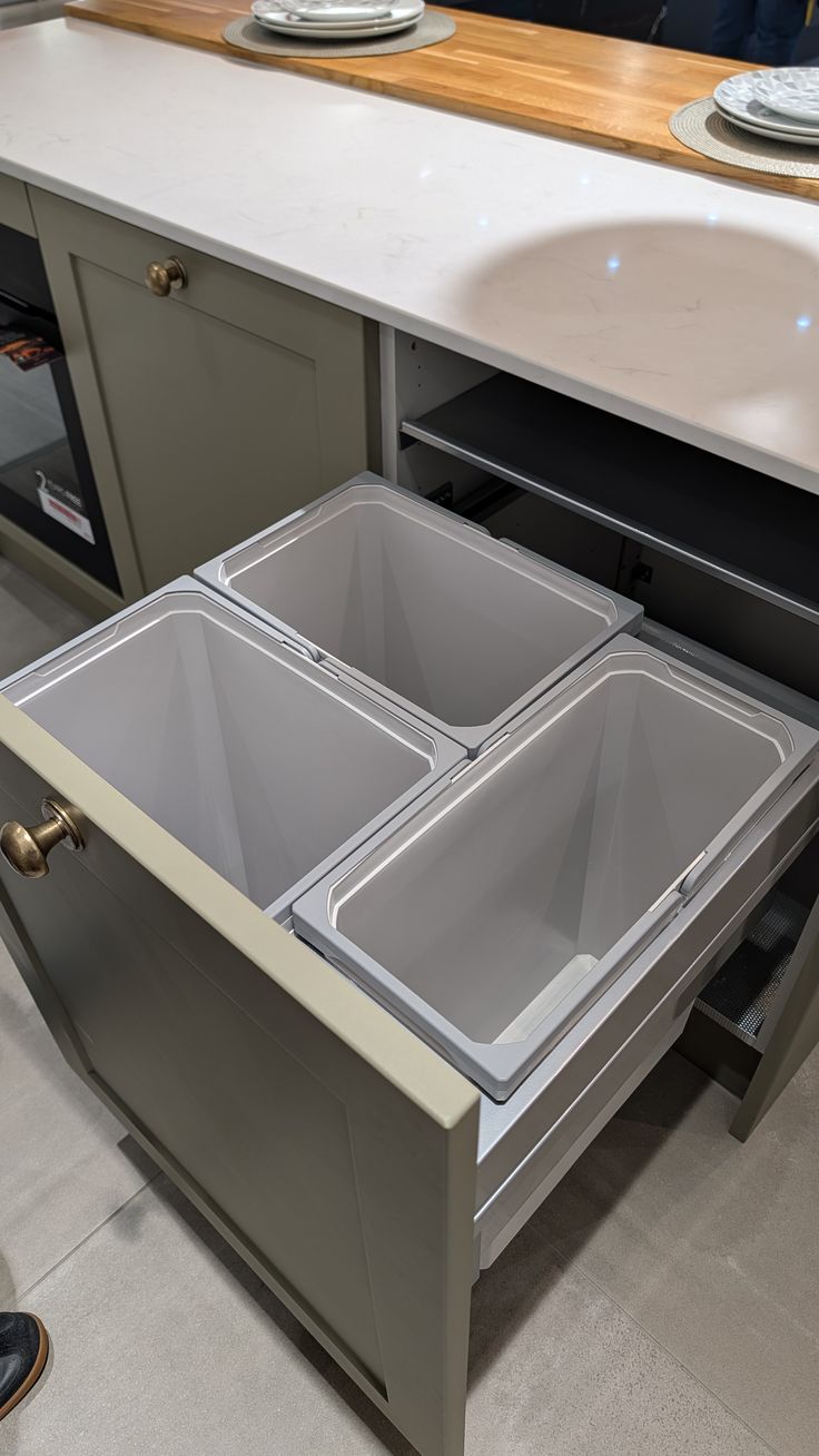 مدل سطل زباله کابینتی