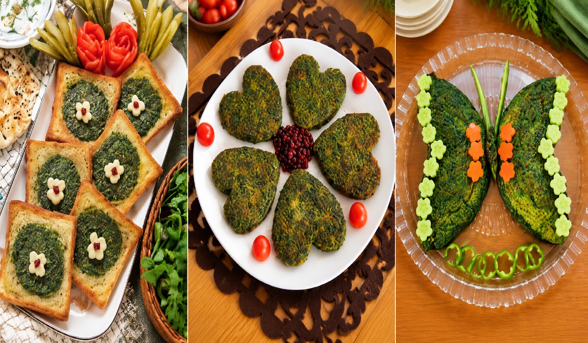 تزئین کوکوسبزی مجلسی؛ مدلهای شیک برای مدرسه، فینگر فود و میهمانی ها