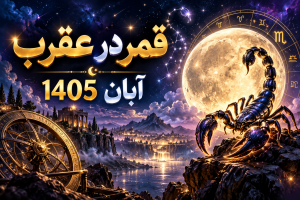 قمر در عقرب 1405