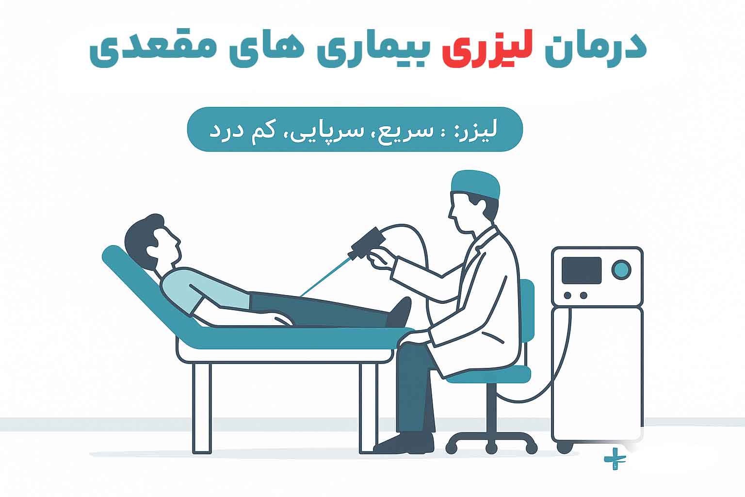 درمان لیزری هموروئید و شقاق در تهران؛ بهبود سریع و سرپایی