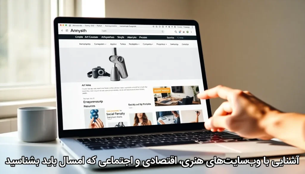 آشنایی با وب‌سایت‌های هنری، اقتصادی و اجتماعی که امسال باید بشناسید