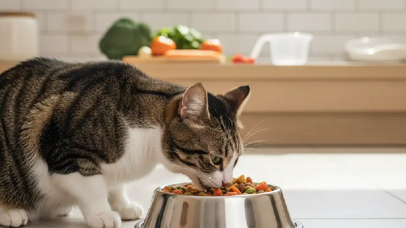 تغذیه مناسب گربه dsh