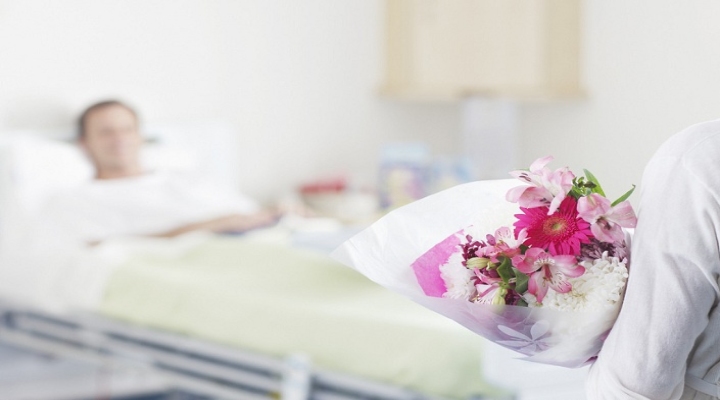 دسته گل برای عیادت