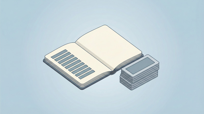 حفظ کردن لیستهای لغت بدون بافت