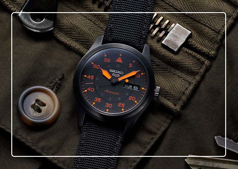 ساعت مشکی سیکو