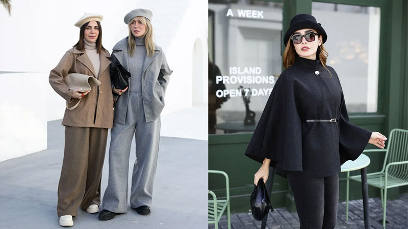 استایل های متفاوت با پالتوهای گوناگون