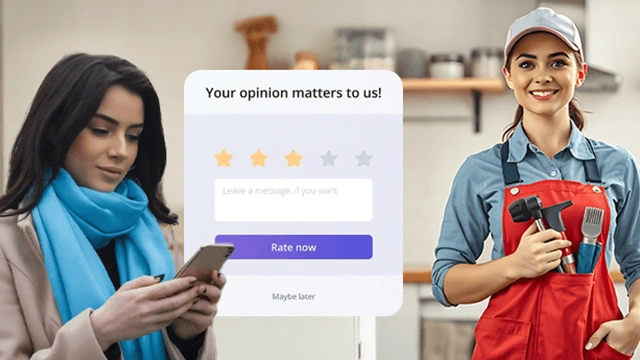 ثبت نظر برای متخصصان خدمات آنلاین منزل