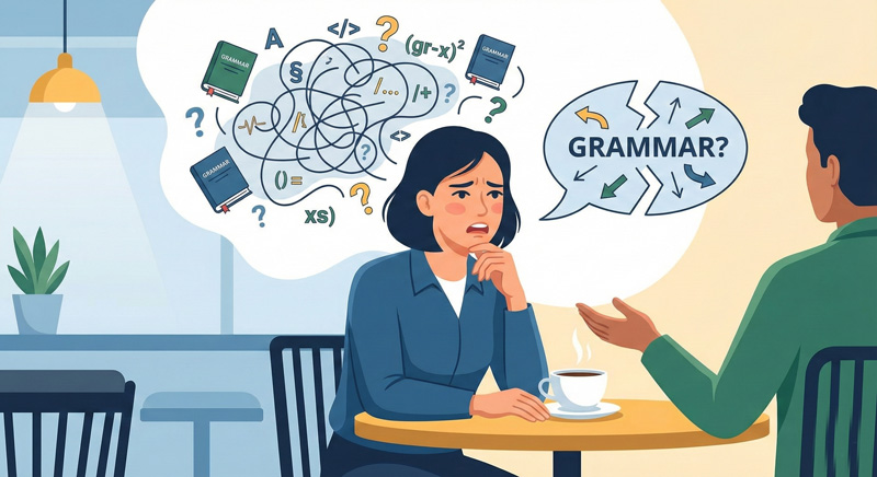 تمرکز بیش از حد بر صحت گرامری