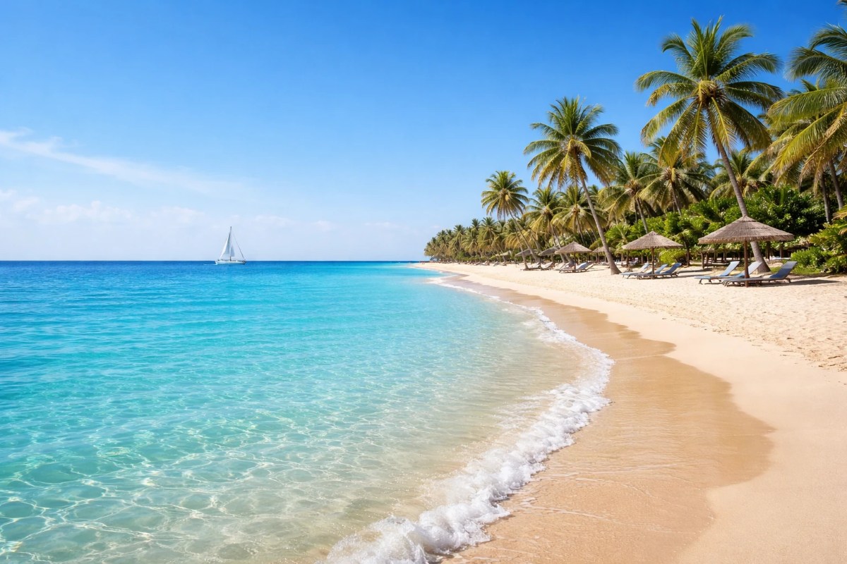 ساحل جزیره کیش