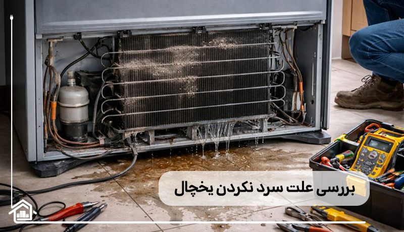 بررسی علت خنک نکردن یخچال ساید دوو