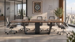 میز کنفرانس مدرن یا کلاسیک؟ راهنمای انتخاب مدل مناسب برای هر فضای اداری