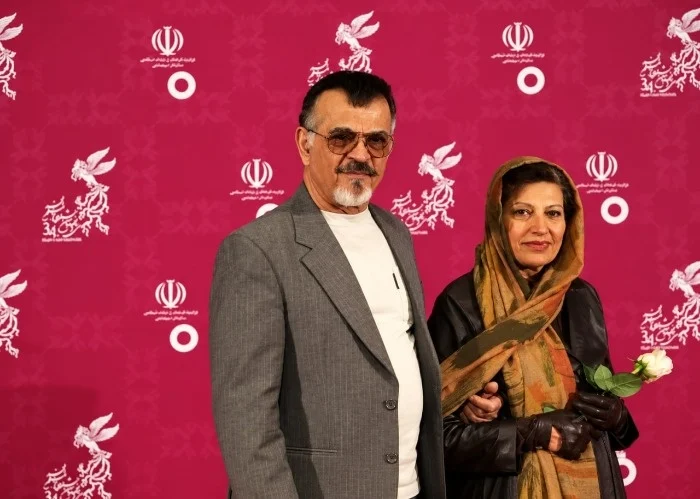 مهدی فخیم زاده و همسرش