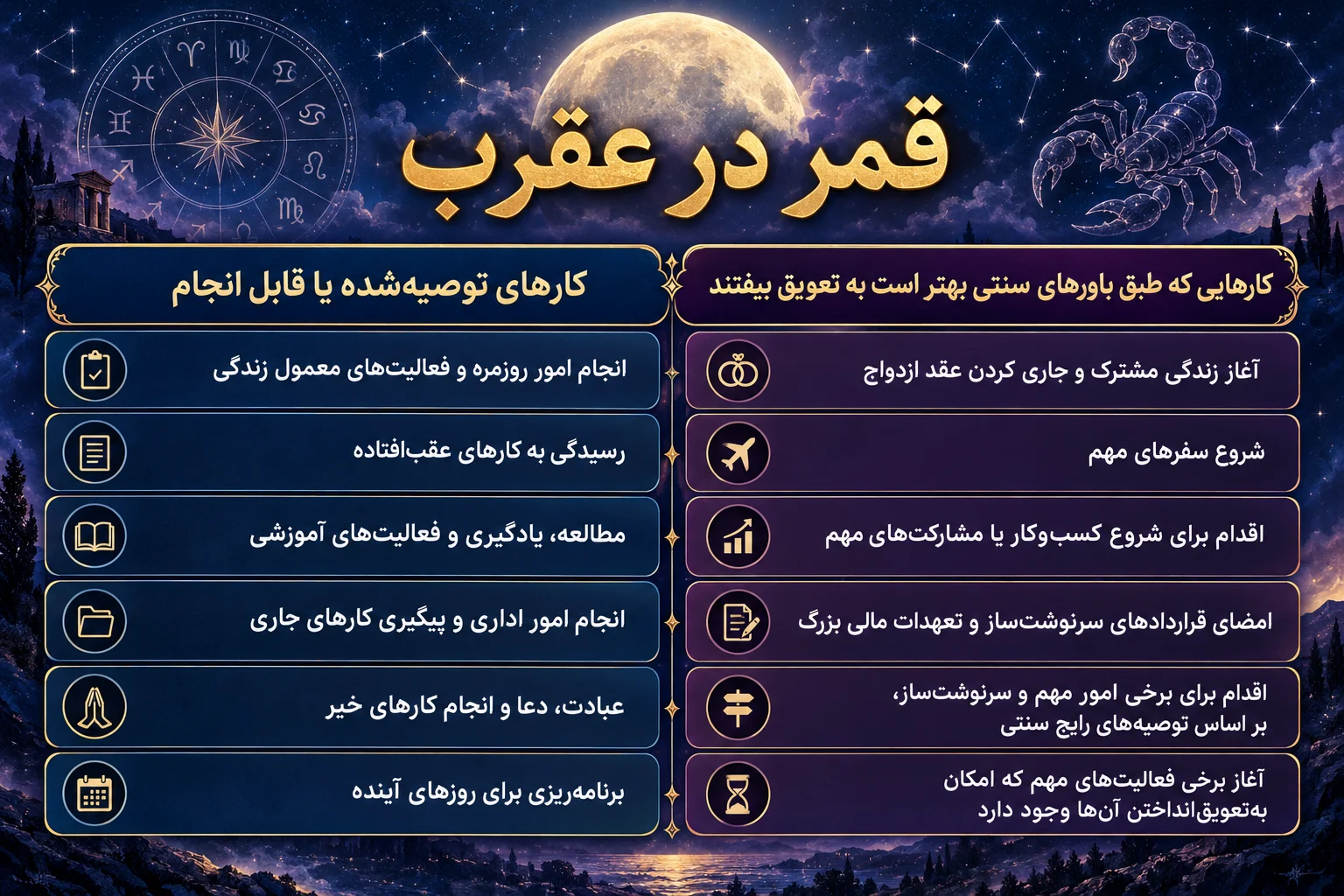 قمر در عقرب 405 