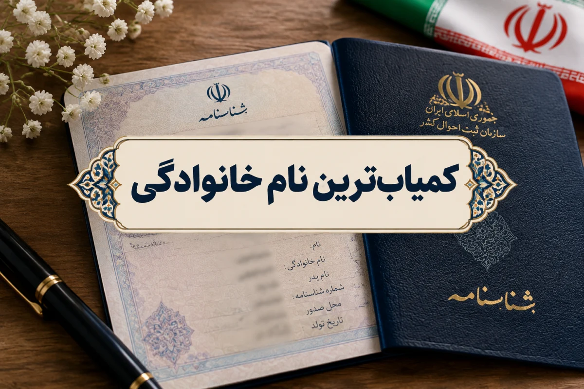 کمیاب ترین نام خانوادگی