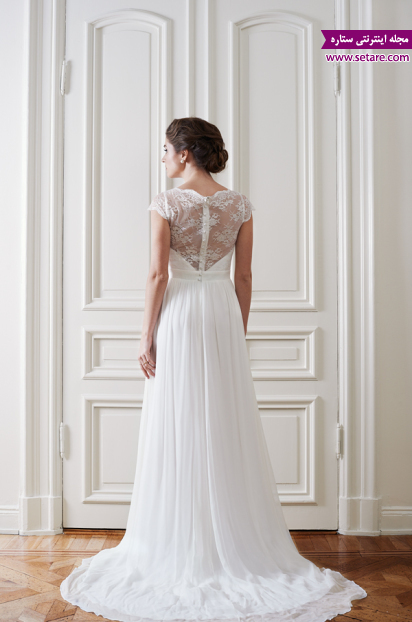 لباس عروس سوئدی - عکس لباس عروس - مدل لباس عروس -  لباس عروس زیبا - لباس عروس گردنی