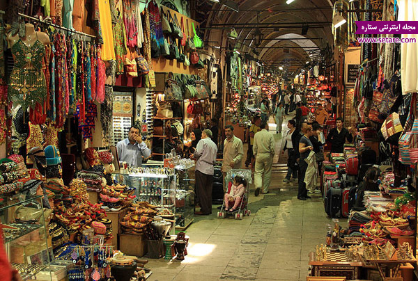 بازار بزرگ استانبول ترکیه - مراکز خرید ترکیه - بازار لباس