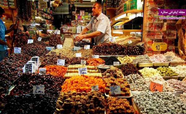 خرید و فروش در بازار بزرگ استانبول ترکیه