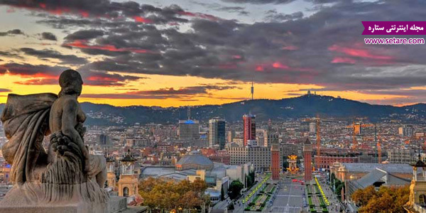 معروف ترین شهرهای توریستی جهان - بارسلونا یا بارسلون در اسپانیا - جنوب اروپا