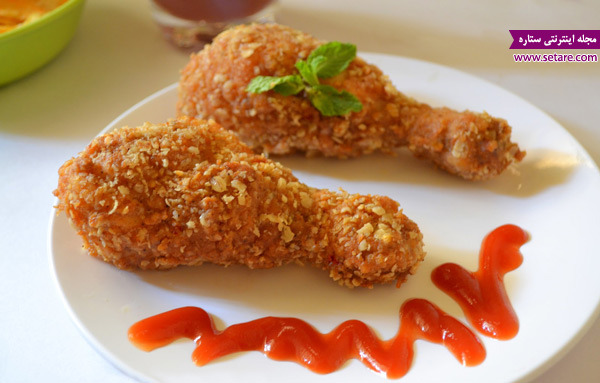 چگونه می‌توان مرغ KFC واقعی درست کرد؟ - مرغ کنتاکی سوخاری