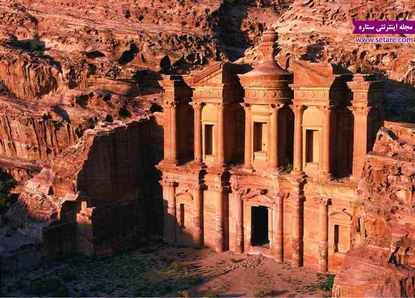 معبد پترا، خاورمیانه، شهر تاریخی ، پترا، اردن