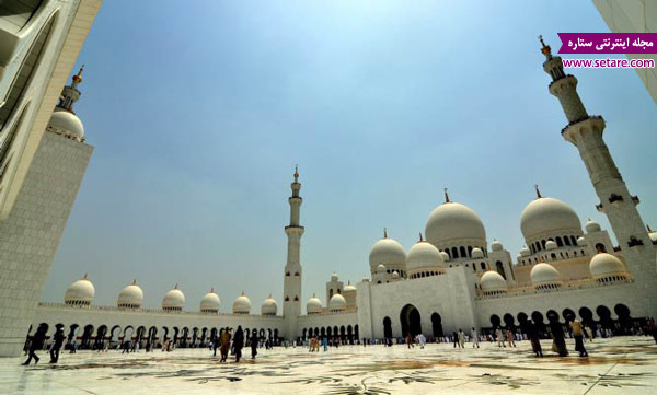 مسجد شیخ زاید، ابوظبی، امارت