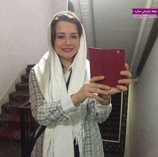 مهراوه شریفی نیا ،عکس سلفی مهراوه شریفینیا در آیینه راهرو هتل مهراوه شریفی نیا ،عکس سلفی مهراوه شریفینیا در آیینه راهرو هتل