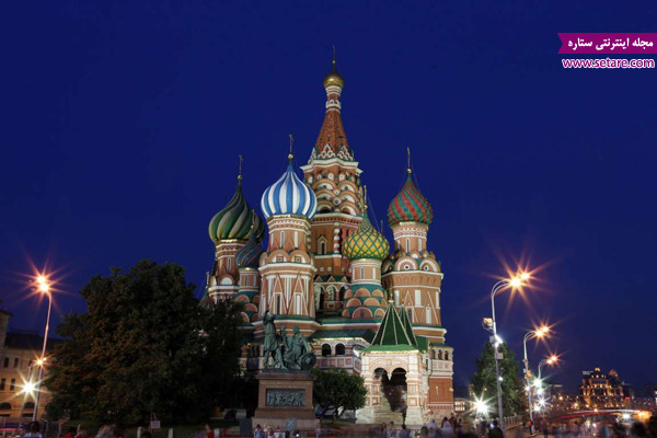 کلیسای سنت باسیل، مسکو، روسیه،یونسکو، آثار ملی، میراث جهانی،