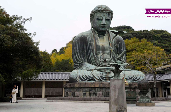 بودای بزرگ، کاماکورا، ژاپن، مجسمه بودای بزرگ