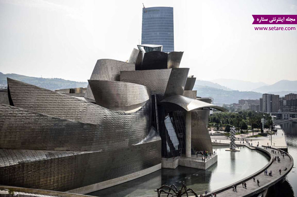 موزه گوگنهایم، بیلبائو، اسپانیا، فرانک گری