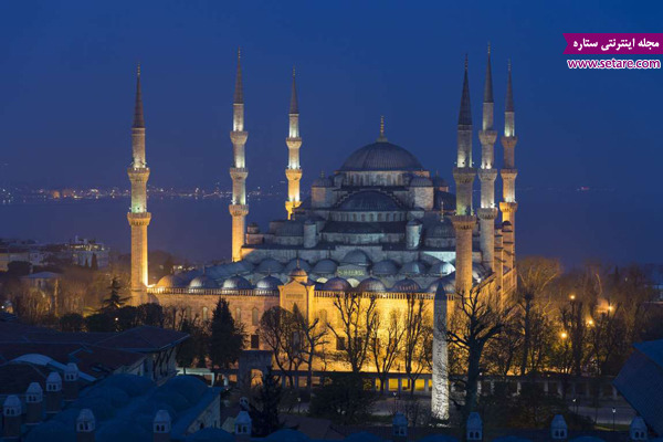 مسجد کبود استانبول، مسجد آبی، ترکیه، مسجد سلطان احمد، توریست، جاذبه های گردشگری ترکیه
