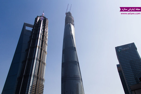 ابر سازه‌ها، برج شانگهای، برج خلیفه، دبی، آسمان خراش‌ها، توکیو، زیبا کنار، برج ساعت مکه، شوروی، چین