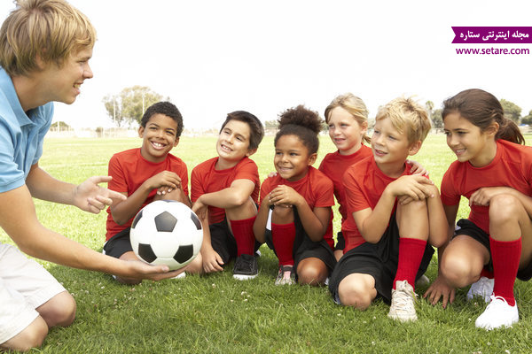 آموزش کودکان - یادگیری کودکان - آموزش فوتبال به کودکان - ورزش و کودکان