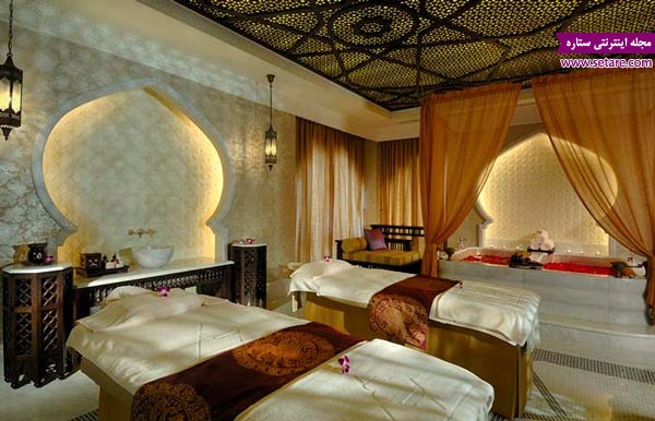 اتاق‌های هتل مجلل قصر امارات