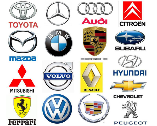 آرم یا برند خودروهای معروف نشانه چیست؟