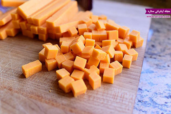 پنیر چدار،طرز تهیه سالاد نخود فرنگی